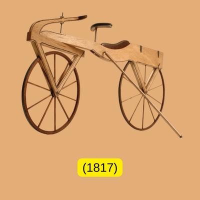 duniya me sabse pehle Cycle Ka Avishkar Kisne Kiya 1817