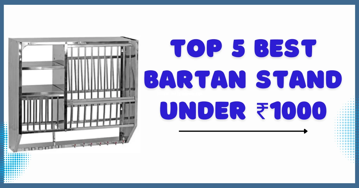 Top best-selling Bartan stand under 1000 rupees made from stainless steel plastic