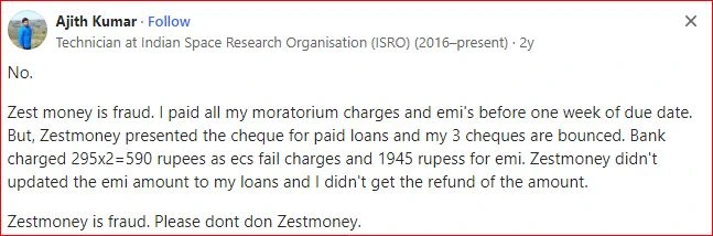 Attention! Zest Money is safe or not, Is ZestMoney Approved by RBI?