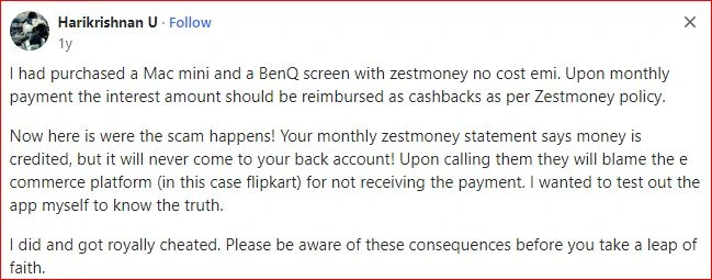 Attention! Zest Money is safe or not, Is ZestMoney Approved by RBI?